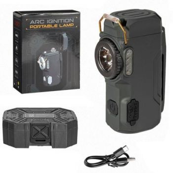 ліхтарик Multifunctional, Li-Ion акумулятор, індикація заряду, запальничка, ЗП Type-C  D50-SMD