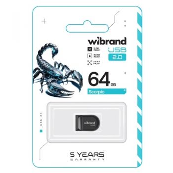 флеш-карта Wibrand Scorpio   4Gb  WI2.0/SC4M3