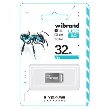 флеш-карта Wibrand Gen1 Ant  32Gb USB 3.2  WI3.2/AN32M4