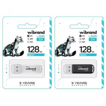 флеш-карта Wibrand Gen1 Marten 128Gb USB 3.2  WI3.2/MA128P10