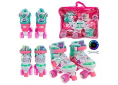 ролики колеса PU, світло, розмір M (34-37), в сумці 38х7х31см.  RL25437  (6)