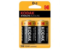 батарейка Kodak Xtralife LR20  1х2 на бліст.  (2/20)