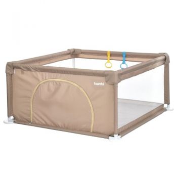 манеж 132х61см., вхід-застібка, 2 ручки, OXFORD 150D, в кор. 118х17х20см.  MR 1339-BG  (1)