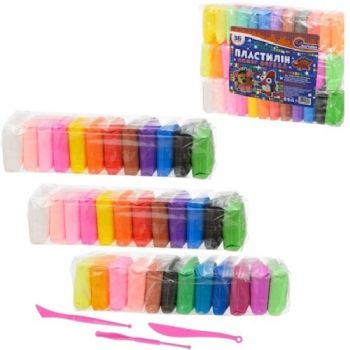 глина для моделювання (супер-легкий пластилін)  J.Otten 36кол./324гр. зі стеками  34SL7729-36  (72)