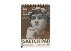 альбом Art Rangers для ескізів Sketch Pad А5/24арк., 180гр./м2, на спіралі  102....