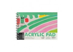 альбом Art Rangers для ескізів Acrylic Pad А5/20арк., 230гр./м2, на спіралі  102...