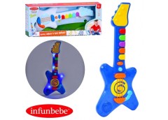 гітара 42см. муз., світло, на батар. в кор. 46х19х7см.  LS8822  (12)