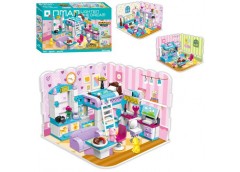 конструктор 3в1 кімната, меблі, фігурки, 194 дет. в кор. 31,5х19х5см.  4801  (32...