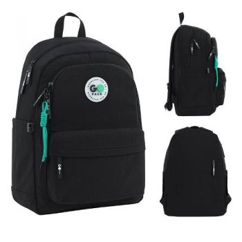 рюкзак GoPack Education Teens 43х28х13см. чорний  GO26-141L-3  (10)