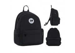рюкзак GoPack Education Teens 39,5х27х17см. чорний  GO26-2510M-1  (10)