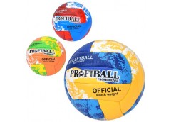 м`яч волейбольний офіц. розмір, ПУ, ручна робота, 18 панелей, 260-280гр., в кул....