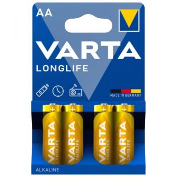 батарейка Varta LongLife LR 6  1x 4 бліст.  (4/80)