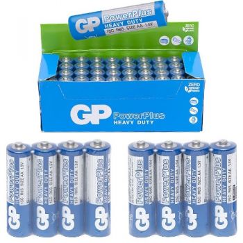 батарейка GP PowerPlus R 6 синя  1x 4 в кор. (40/200/1000)