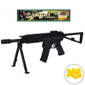 автомат 57см., пластикові кулі, в кул. 19х55х4см.  Р3055А  (48)