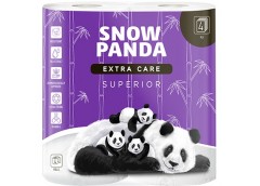 папір туалетний Сніжна панда Extra Care Superior чотиришаровий 4шт./уп., ціна за...