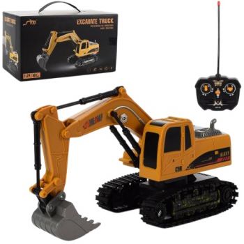 екскаватор р/к 26см. 2,4G, акум., USB-зар., рухливі дет., в кор. 24х15х14,5см.  QH25-01D  (12)