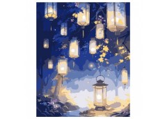 картина за номер. Santi з LED-підсвіткою 40х50см. 