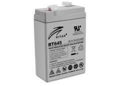 аккумулятор Ritar Gembrid 6V  4,5Ah свинцево-кислотний  RT645