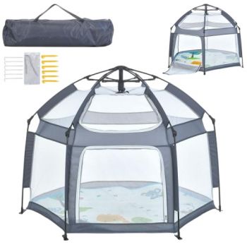 намет 146х127х110см., вхід-застібка-блискавка, стіни-сітки, килимок, в сумці 78х21х18см. MR 1512 (1)