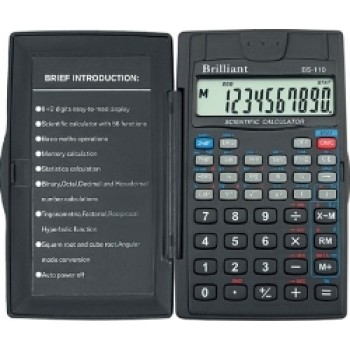 калькулятор Brilliant BS-110 інженерний 7х12х1см.
