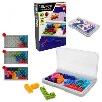 головоломка IBLOCK розвиток логіки,  розумова активність, в кор.9,8х14,5х3см.  PL-724-111  (72/144)