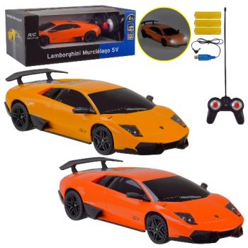 машина р/к акум. Lamborghini Murcielago SV в кор. 26,5х14х10,5см.  CL2401  (24)