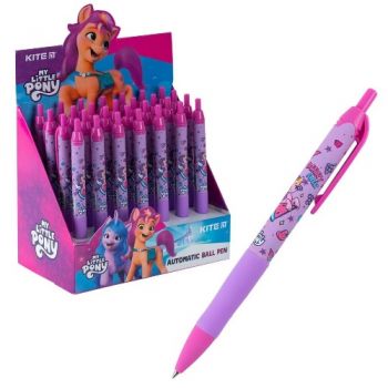 ручка Kite кульк. автом. синя 0,5мм.  LP24-039  (28/1260)