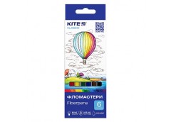 фломастери Kite Classic  6кол.  К-446  (24/288)