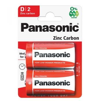 батарейка Panasonic R20 Special 1x2 бліст.  (24)