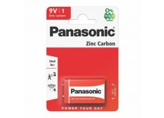 батарейка Panasonic 6F22 крона на блистере  (12)