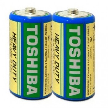 батарейка Toshiba R14 синя  1x2 кор.  (24)