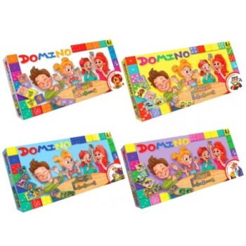 гра настільна Доміно Danko toys  DTG-DMN-01,02,03,04  (12)