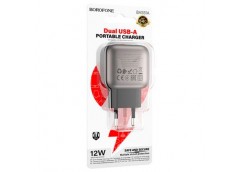 зарядний пристрій Borofone Absolute на 2 USB  BAS51A