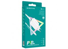 зарядний пристрій Borofone Easy speed на 1 USB PD20W  BA57A