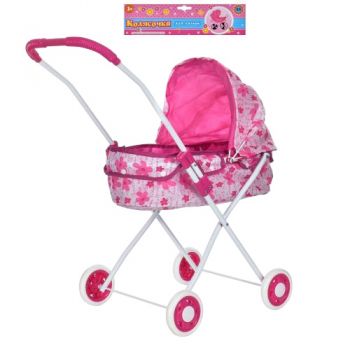 коляска мет. класика 69х65х36см., вис. ручки 65см., в кул.  M 0356 U/R  (18)