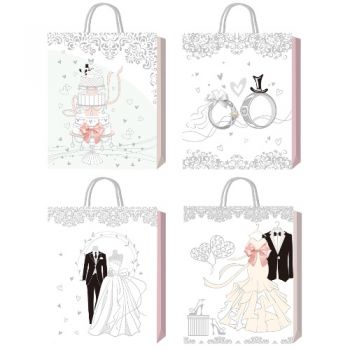 пакет подар. Buromax паперовий 31х42х12см., тиснення фольгою  ВМ.200080  (12/360)