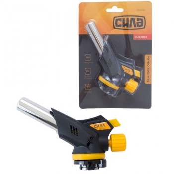 пальник газовий Сила 144мм. з п'єзопідпалом d-20мм. Турбо  680230