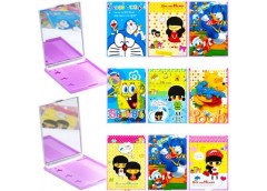 дзеркало дитяче мале складане 8х11,5см.  Х1-111/106341  (600)