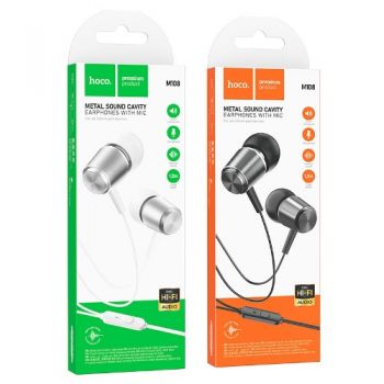 навушники Hoco Spring metal universal earphones з мікрофоном  M108