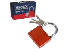 замок навісний 75мм. XSOLIX з трьома ключами  XS-75  (6/60)