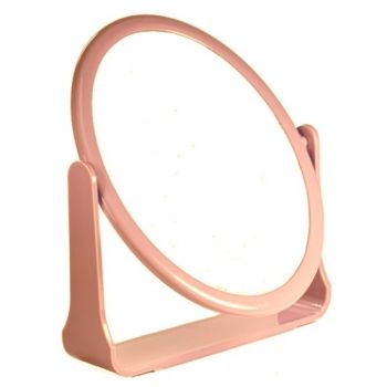 дзеркало настільне пл. кругле 18х16,5см.  R-23  (60)