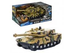 танк інерц. 24х8х9см. світло, звук, в кор. 27,5х12х13,5см.  KLX 700- 3A  (48)