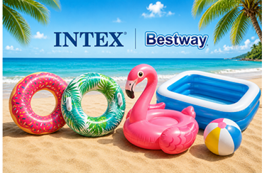 Літо на максимум: величезний асортимент товарів Intex та Bestway для ідеального відпочинку