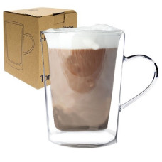 чашка з подвійною стінкою 350мл. Toppe  201-14  (48)