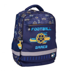 рюкзак YES шкільний S-52/559891 "Football Gamer" Ergo 36х28х13см.