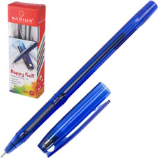 ручка Radius Happy Gell гелева синя  (12/144/1728)