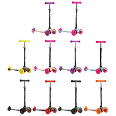 самокат Skyper mini пластмасовий, колеса PU 120мм., світло  112-70899  (10)