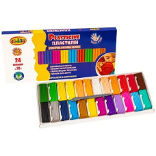 пластилін Class "Чисті руки MAXI" ЕСО 24кол./480гр.  7661С  (20)