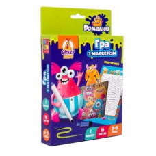 гра з маркером "Пиши та витирай. Монстрики" Vladi Toys  VT5010-18