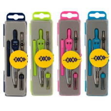 готовальня Zibi Basic 4 предм.  ZB.5303BS  (20/240)